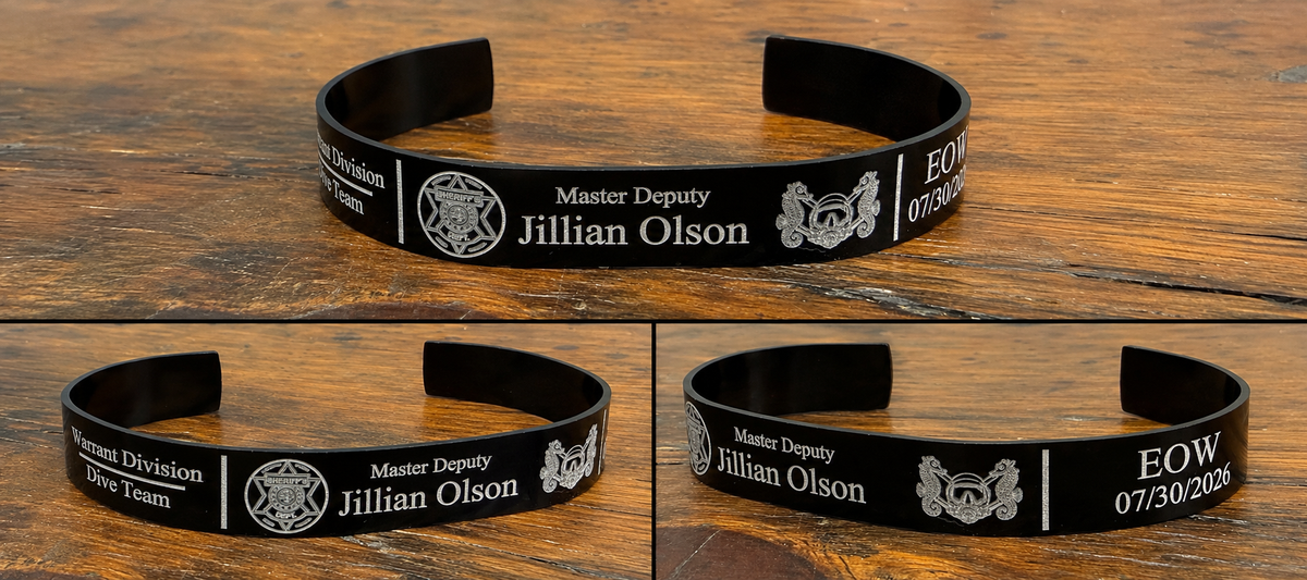 Master Deputy Jillian Olson Memorial Bracelet