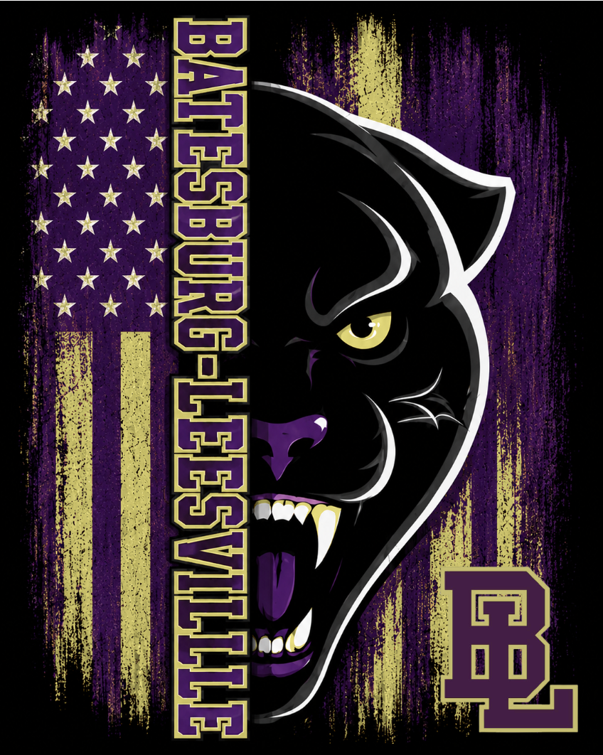 Batesburg-Leesville Panther Flag Apparel