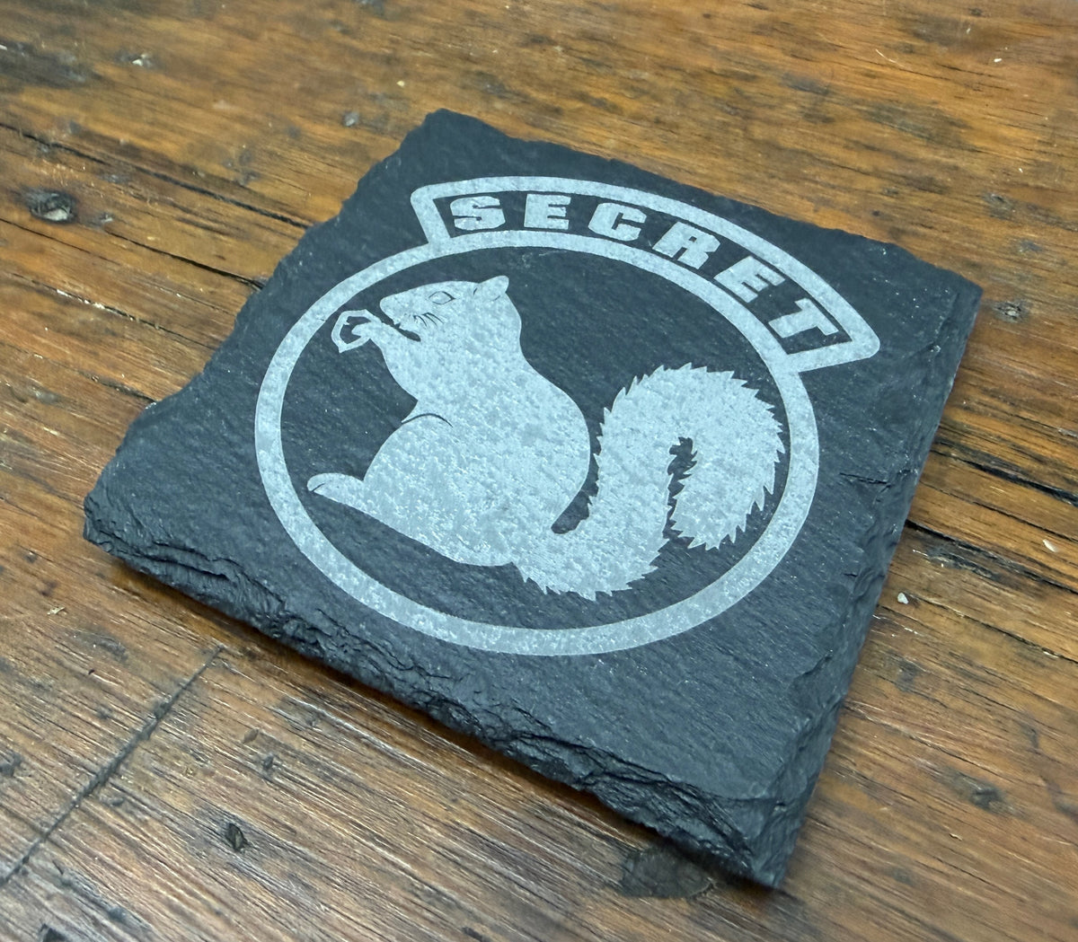 Personalized Engraved Slate Coasters
