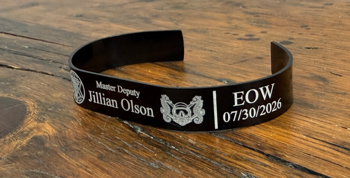Master Deputy Jillian Olson Memorial Bracelet