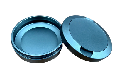 Custom Engraved Metal Container for Nicotine or Caffeine Pouches