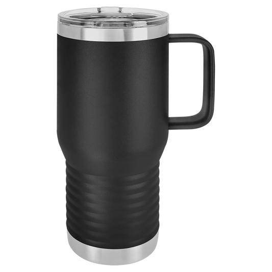 Steelers Hockey 20oz. Coated Stainless Steel Travel Mug