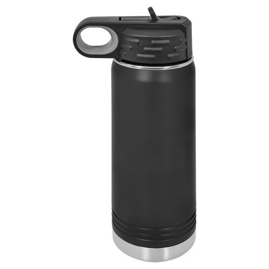 20oz. Steelers Hockey Coated Stainless Steel Water Bottle