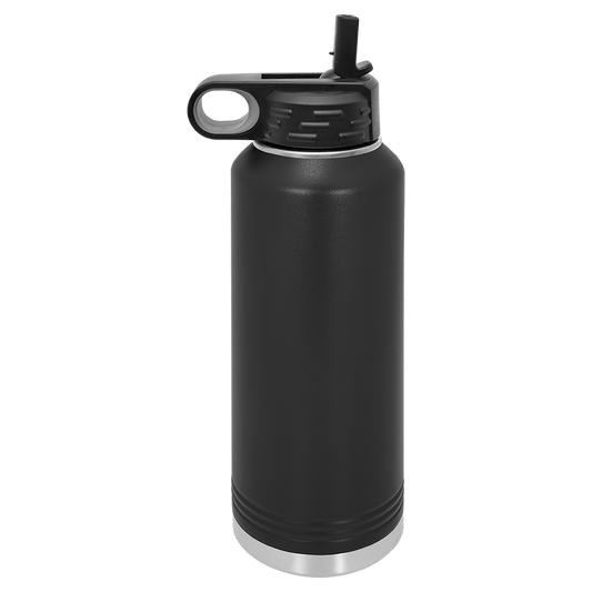 40 oz. Steelers Hockey Coated Stainless Steel Water Bottle