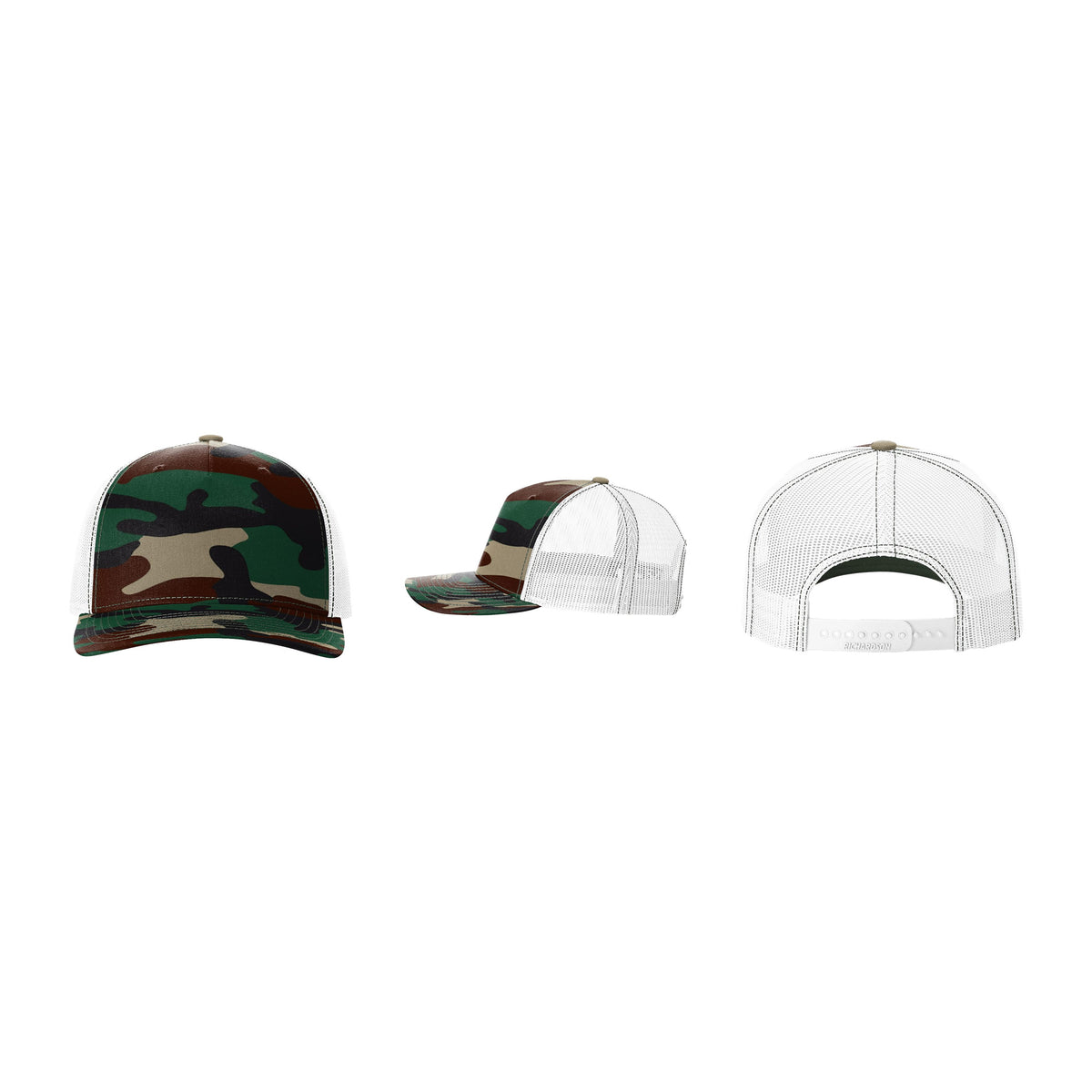 Custom Richardson 112PFP Leatherette Patch Hat
