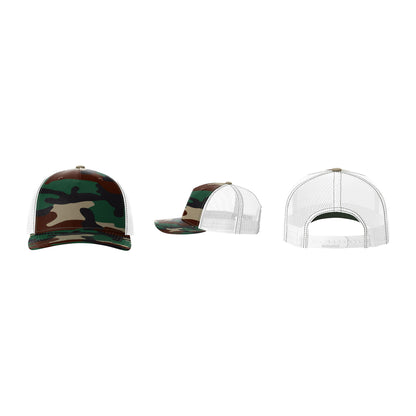 Custom Richardson 112PFP Leatherette Patch Hat