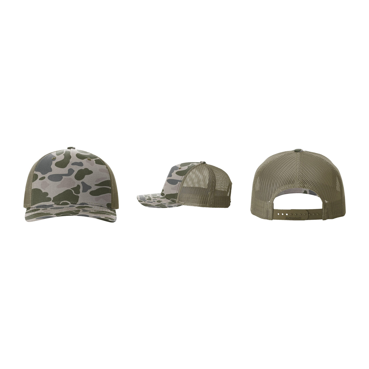 Custom Richardson 112PFP Leatherette Patch Hat