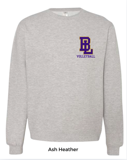 Embroidered Team Crewneck Sweatshirt