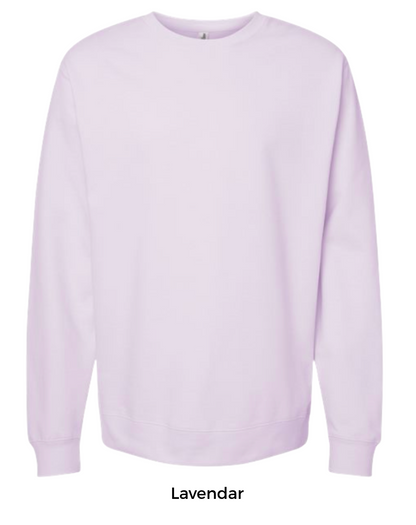 Embroidered Team Crewneck Sweatshirt