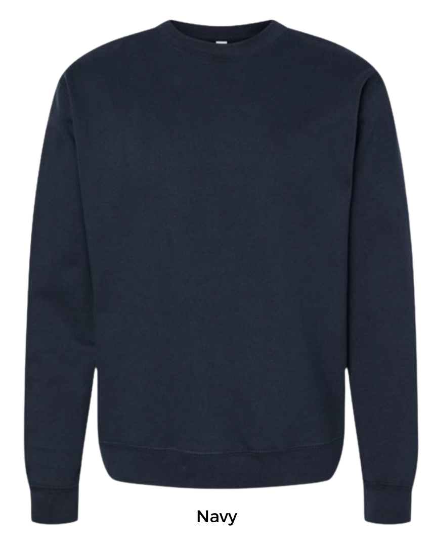 Embroidered Team Crewneck Sweatshirt