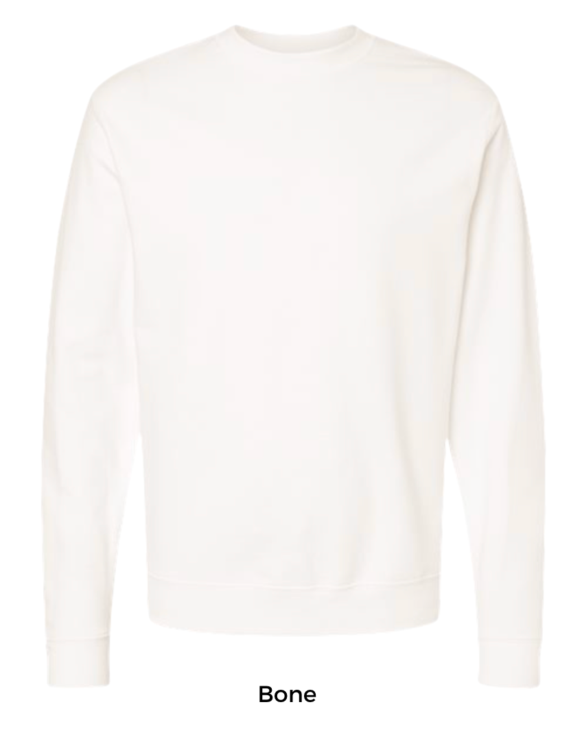 Embroidered Team Crewneck Sweatshirt