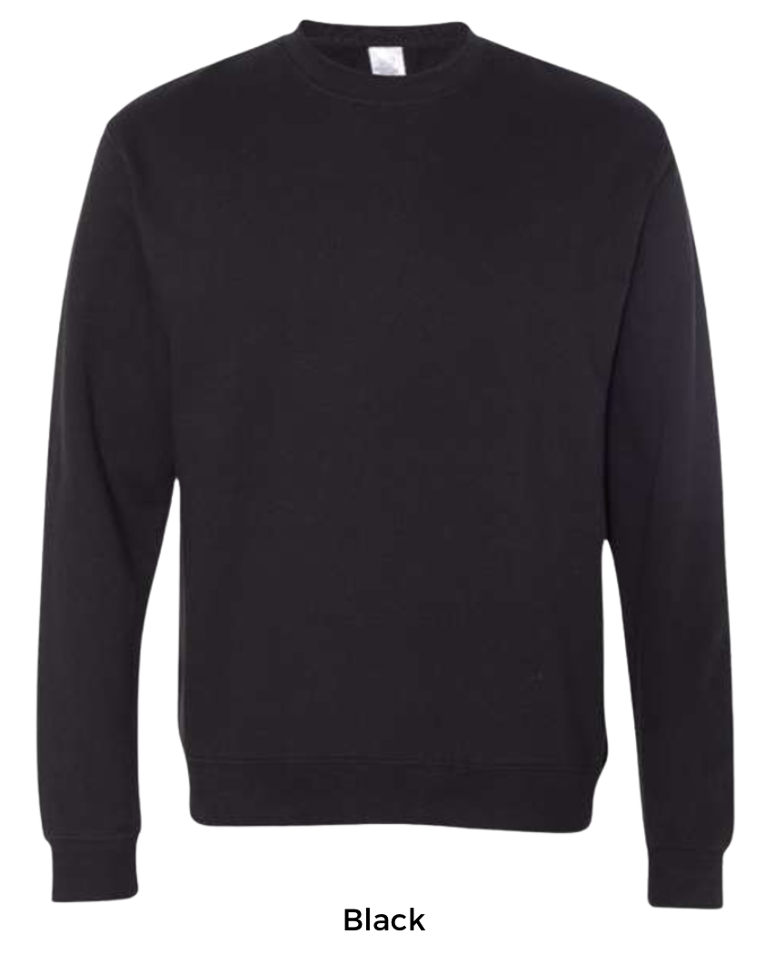 Embroidered Team Crewneck Sweatshirt