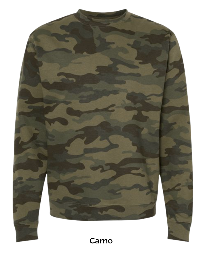 Embroidered Team Crewneck Sweatshirt