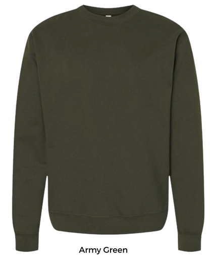 Embroidered Team Crewneck Sweatshirt