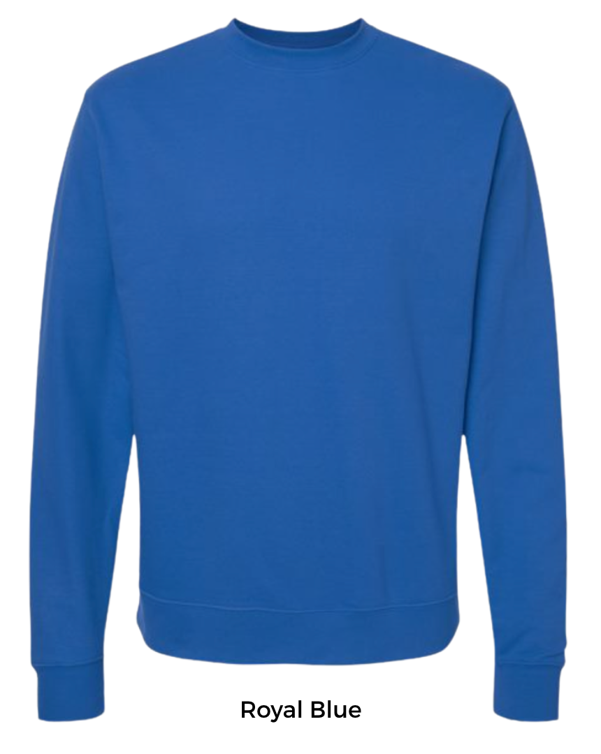 Embroidered Team Crewneck Sweatshirt