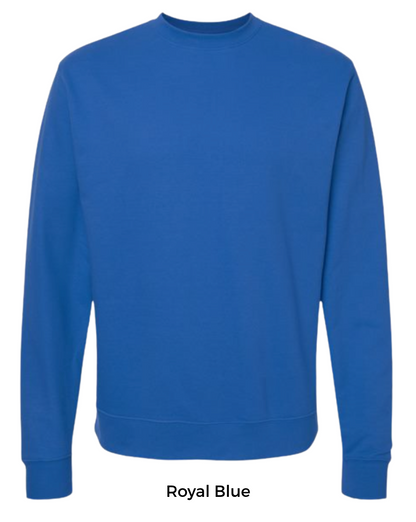 Embroidered Team Crewneck Sweatshirt
