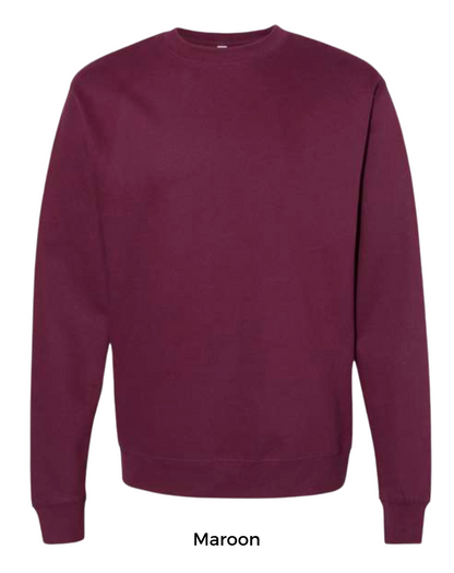 Embroidered Team Crewneck Sweatshirt