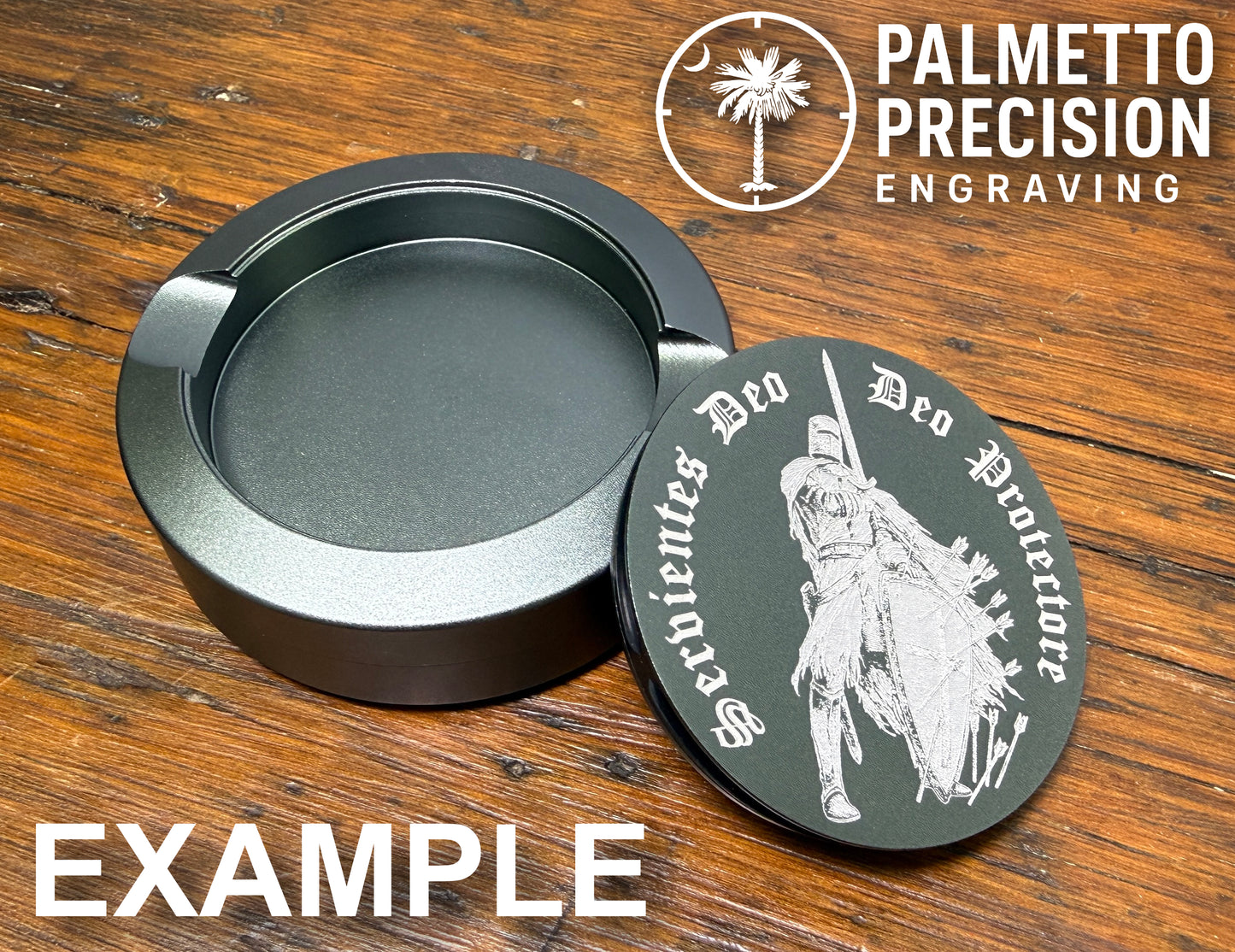 Custom Engraved Metal Container for Nicotine or Caffeine Pouches